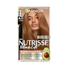 Permanent Hair Colour, Nutrisse Blonde Lift, Blonde For Dark Hair, With Anti-Brass Conditioner, For Non-Coloured Hair, Cruelty Free, Vegan Formula,