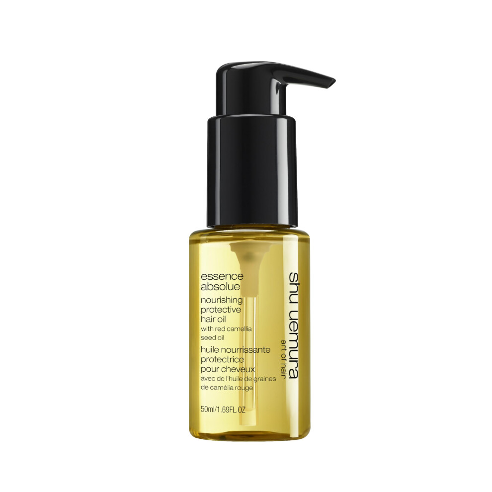 Shu Uemura , Nourishing Protective Hair Oil Essence Absolue, All Hair Types, Enriched With Red Camellia Seed Oil, Nourishing & Heat Protecting, Anti