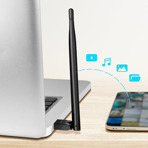 USB-Adapter Bluetooth 5.3 mit Antenne 150 m 2
