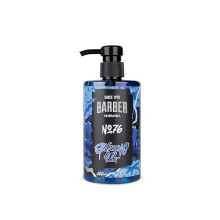 Men's Shaving Gel No. 76 - Men's Shaving Gel Transparent 500 ml - Shaving Gel Men - for a Precise Shave of Beard Contours - Optimal Gliding - Cools