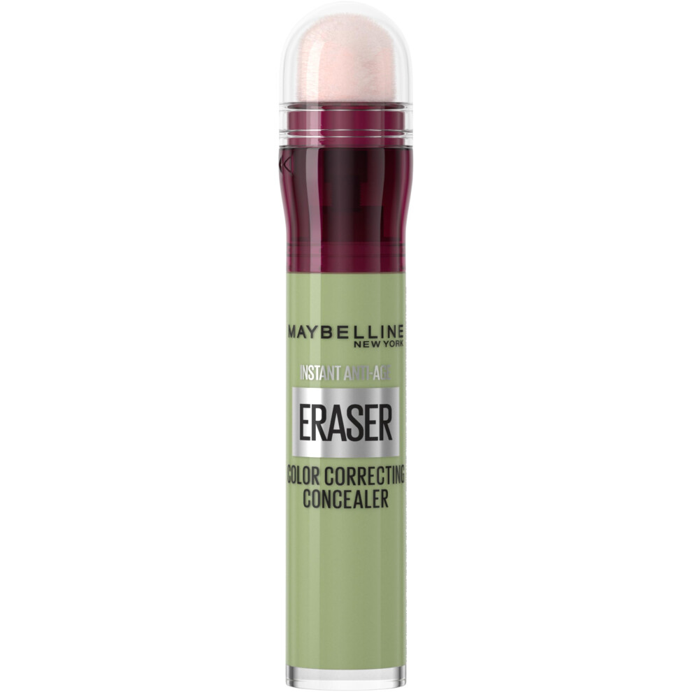 New York Eraser Eye, Colour Correcting Concealer, Neutralises Breakouts & Redness, for a Natural Soft-Focus Finish, Dermatologist Tested & Suitable