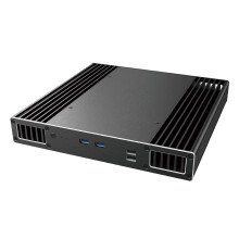 Boîtier en aluminium - AKASA - Plato RC - Compatible ASUS NUC 14 Pro - Sans ventilateur - 2,5'' HDD/SSD