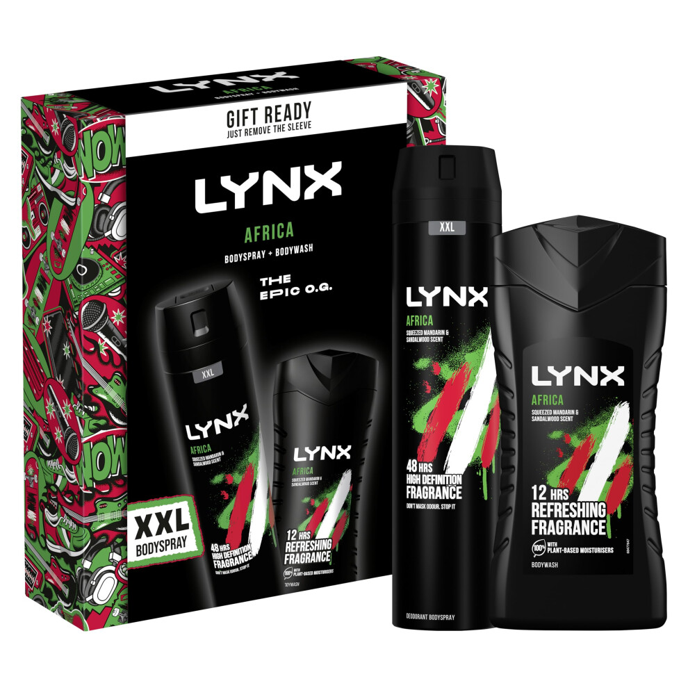 LYNX XL AFRICA DUO GIFT SET