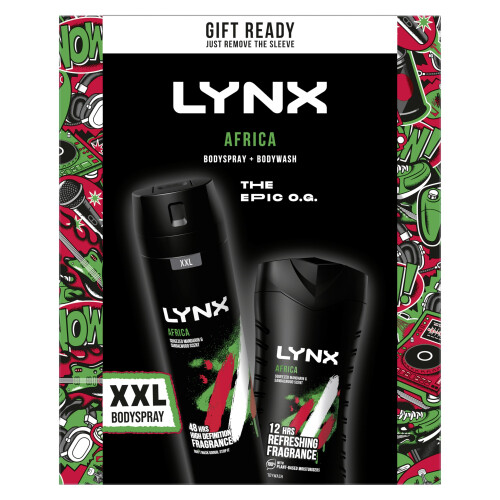 Dove LYNX XL AFRICA DUO GIFT SET 1