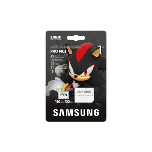 Samsung Carte mémoire micro SD Samsung Sonic le Hérisson PRO Plus 1 To 1