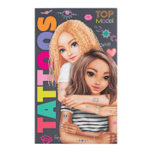 Bloc de tatuaje - DEPESCHE - TOPModel - 6 hojas - Motivos variados - Adaptado para niños