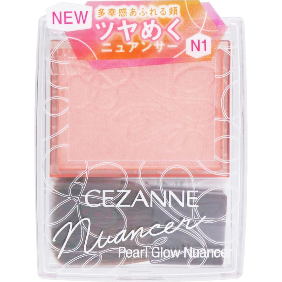 Cezanne Sezanne Pearl Glow Nuancer N1 Coral Shower Skin Makeup Apply An Appropriate Amount To The Brush And Blend To The Areas You Want To Brighten Or