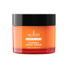 - Vitamin C Cream - Glow Active-C, Vitamin C Boost Cream for all Skin Types - Face Care, Moisturiser Face, Vit C, Face Cream, Sukin Moisturiser, Face