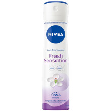 6 Pack NIVEA Antiperspirant Deo Spray Fresh Sensation Deodorant 6 X 150 ML