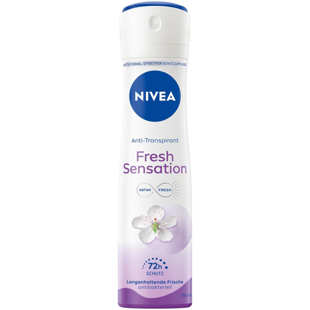 Nivea 6 Pack Antiperspirant Deo Spray Fresh Sensation Deodorant 6 X 150 Ml
