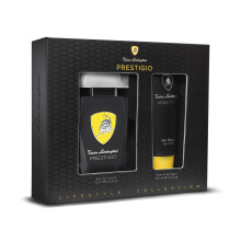 Tonino Lamborghini Men's Gift Set PRESTIGIO: Edt Spray 75 ml / 2.5 fl.oz. + After Shave Balm 100 ml / 3.4 fl.oz. Lifestyle collection