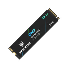 acer Predator GM7 1TB SSD: M.2 2280 PCIe Gen 4 x4 NVMe 2.0, Velocità di Lettura Fino a 7400 MB/s