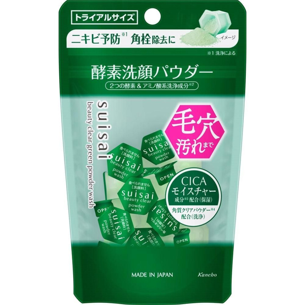Suisai Beauty Clear Clean Water Wash Trial 6g Kanehoe Cosmetics