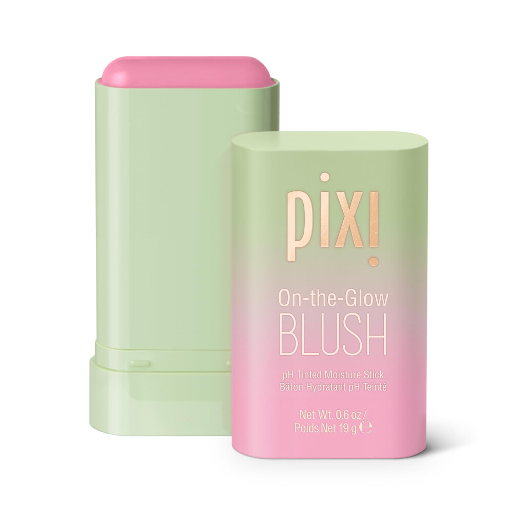On-the-Glow Blush - CheekTone, pH Reactive Hydrating Tinted Moisture Blush Stick with Ginseng, Aloe Vera & Fruit Extracts, For Cheeks & Lips, 19g /