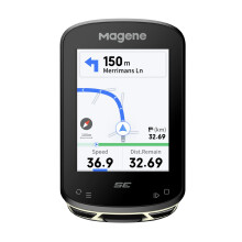 C506SE GPS Bike Computer Wireless, Route Navigation, 2.4-inch Colorful Screen Cycling Computer, Bluetooth and WiFi, 11 Languages, Indoor Cycling