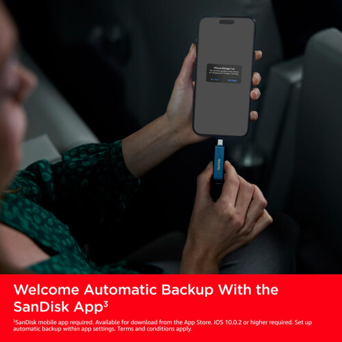 SanDisk Clé USB - SANDISK - 64GB - Lightning e USB Tipo-C - Backup automático - Altas velocidades 2