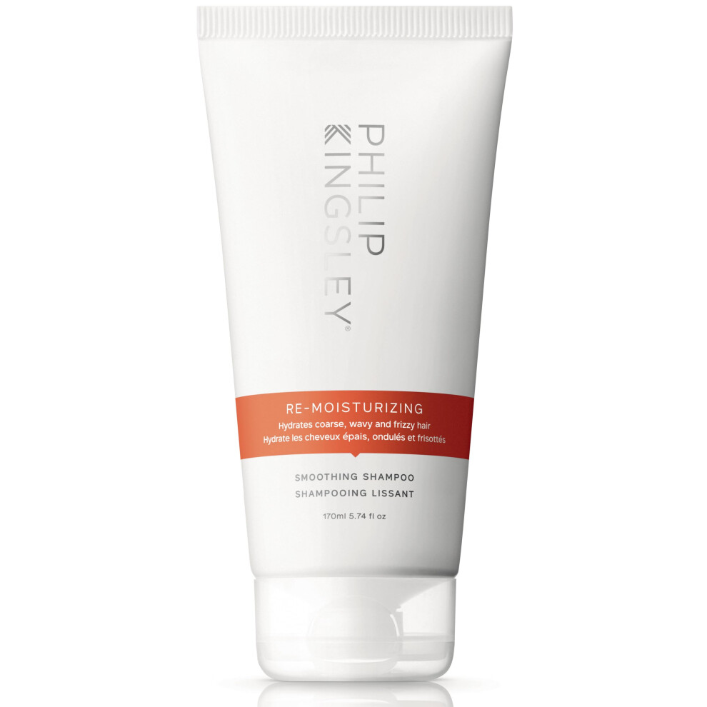 | Re-Moisturizing Smoothing Shampoo | For Curly, Frizzy, Wavy, Dry, Coarse Hair Types | Hydrating Shampoo that Re-Moisturizes and Smooths Hair | 170ml