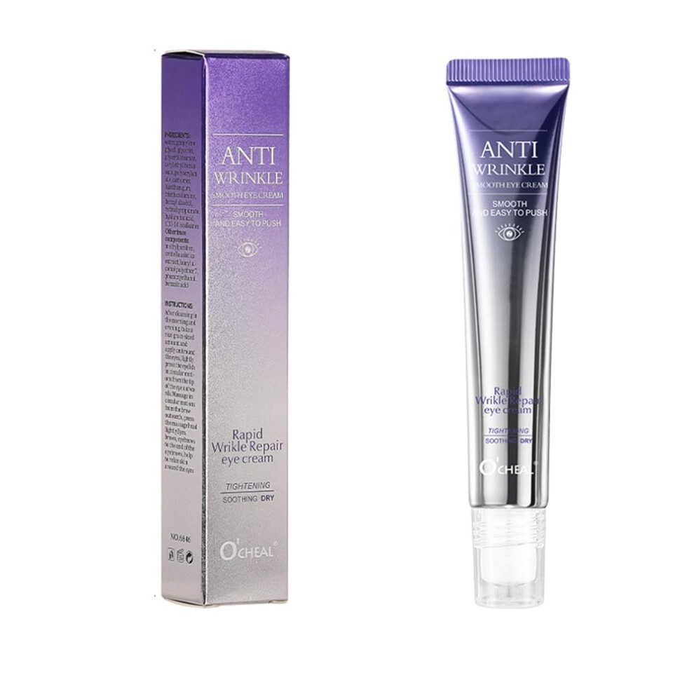 Eye Cream for Dark Circles, Rapid Wrinkle Repair, Daily Anti-Aging Under Eye Cream Acid to Fight Fine Lines, Wrinkles, Bags Under Eyes Treatment