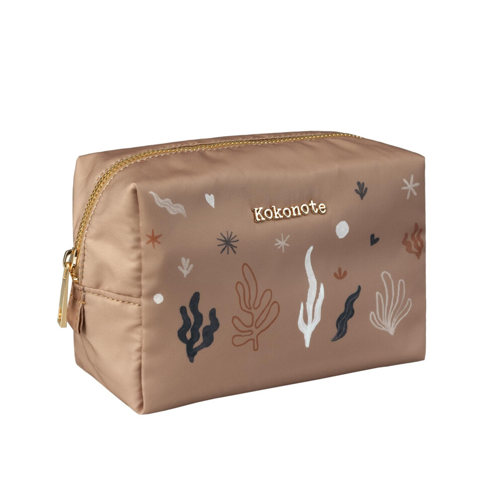 Kokonote Cosmetic Bag - Kalima | 6.9 X 4.3 X 3.7 Inches - 17.5 X 11 X 9.5 Cm | Cosmetic Case, Large Pencil Case, Pencil Case, Cosmetic Pouch, Travel Toiletry