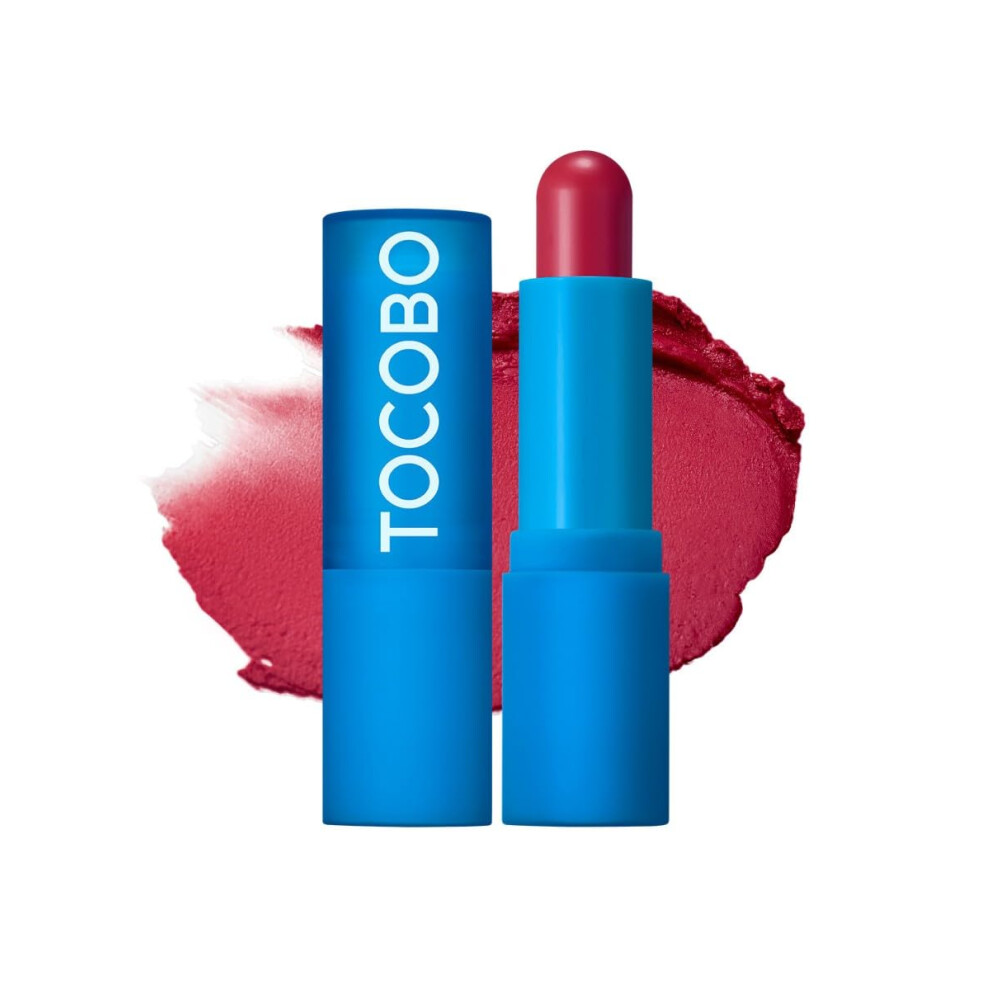 Tocobo Cream Powder Lip Balm 031 Rose Burn 0.67 Oz / 19G | Soft Matte Velvet Type Vegan Lip Balm & Y Powder Texture Without Exfoliation