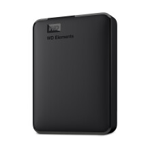 6TB Elements portable external hard drive, USB 3.0, portable external storage, Plug-and-Play, SuperSpeed USB 3.2 Gen 1, Formatted for PC and Mac,