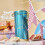 | Happy Birthday Musical Tin - Chocolate Chunks Biscuits 1