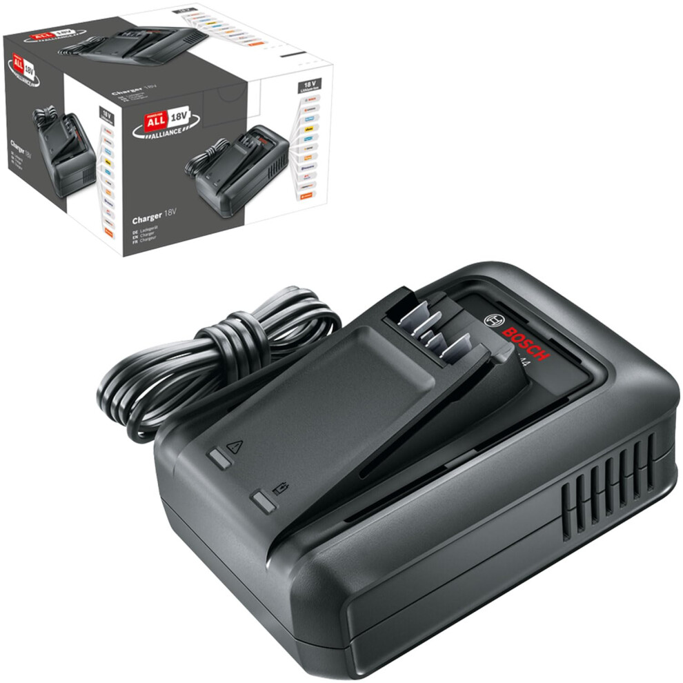 Fast Charger AL 18V-44 (18V System; Charging Time of 2.0/2.5/4.0/6.0 Ah Battery: 34/44/59/87 min; Integrated Wall Mount)