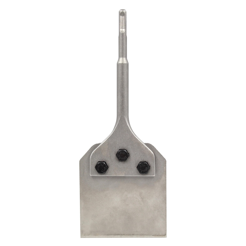 SDS Plus Tile & Floor Scraper, 265mm x 100mm, for Scraping & Removing Adhesives, Paint & Soft Plaster from Floors & Walls