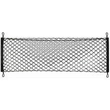 Heavy Duty Cargo Net Stretchable, Universal Adjustable Elastic Truck Net with Hooks, Storage Mesh Organizer Bungee