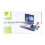 Height Adjustable Laptop Stand with Mousepad and Phone Holder Black 5