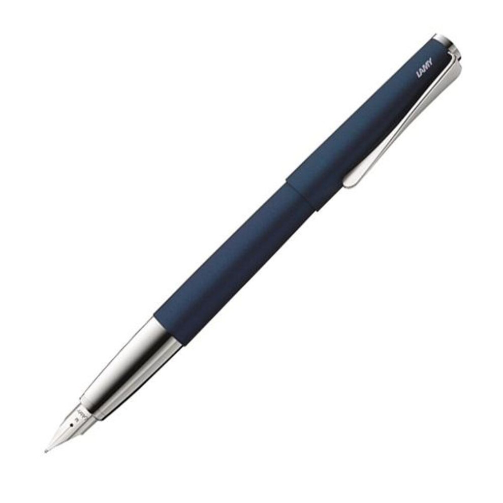 (M (medium letter)) Ramy Studio Fountain Pens Imperial Blue
