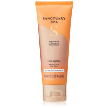 Spa Foot Butter, No Mineral Oil, Cruelty Free and Vegan Foot Cream for Dry Skin, 75 ml