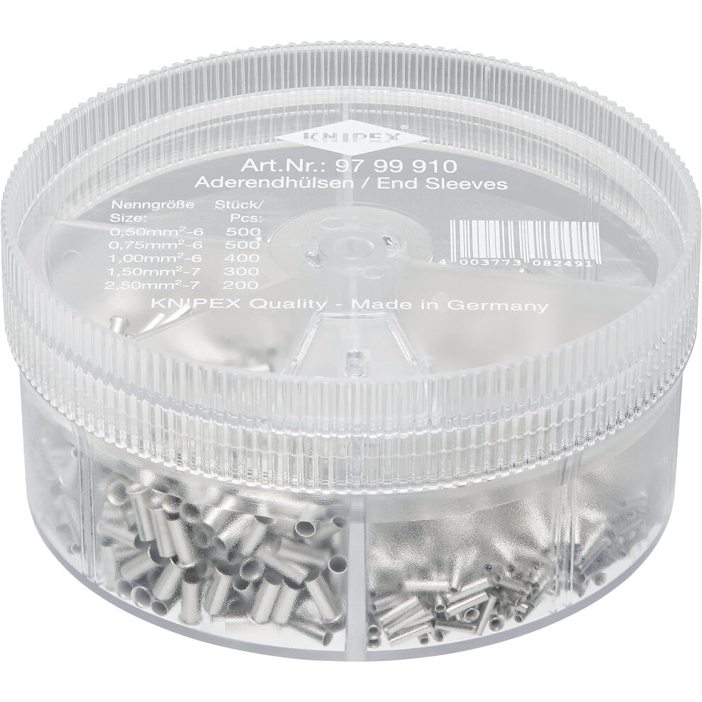 Assortment Boxes with non-insulated wire ferrules 97 99 910