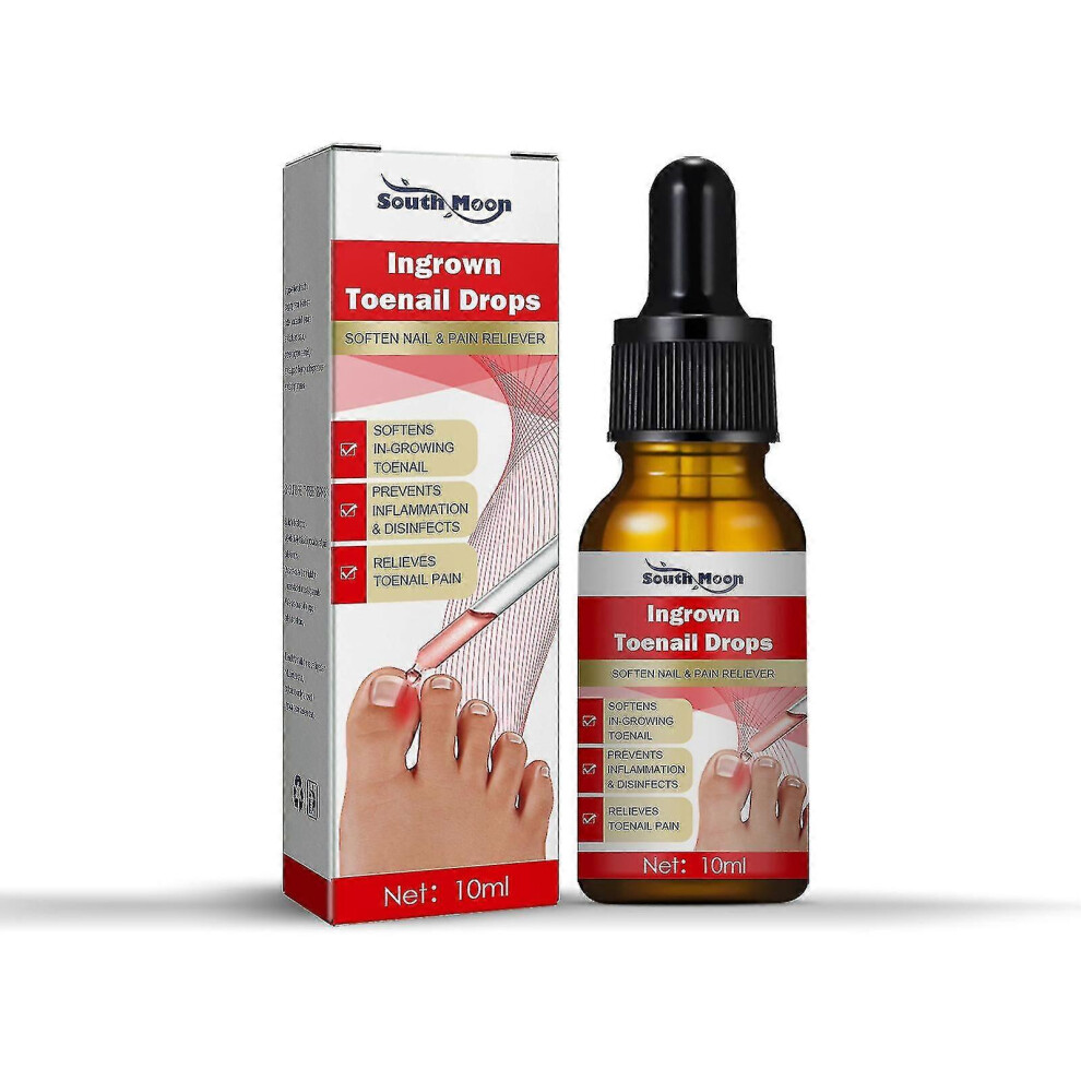 (10ml) Ingrown Toenail Treatment,nail Growth Treatment,ingrown Toenail Drops Cuticle Nail Oil Ingrown Toenail Correction Llwl