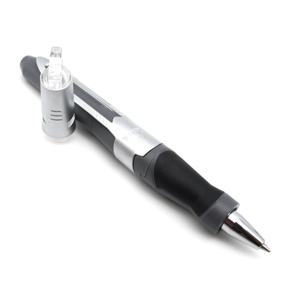 Parker Contact Jumbo Clip Rollerball Pen - Barrel - Ink Grey/Black