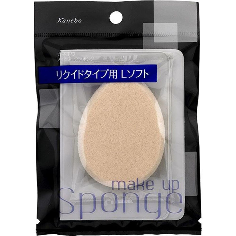 Kanebo Makeup Sponge For Liquid Type L Soft Sponges & Puffs Kanebo Mini - Cosmetic Tools Sponges & Puffs