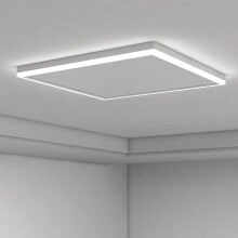 Ceiling Mounted Infrared Heating Panel | 400w | LED Light & Built in Thermostat | 655x630mm