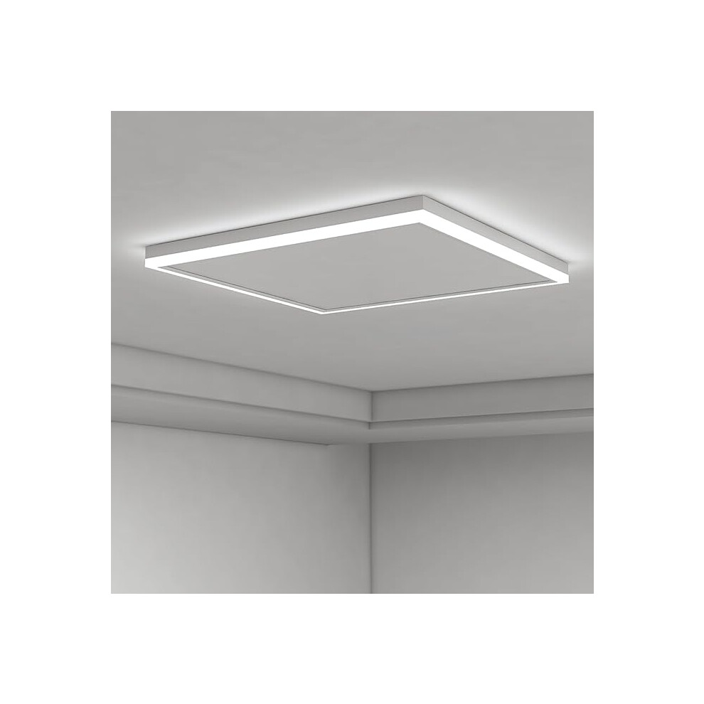 Radi8 Ceiling Mounted Infrared Heating Panel | 400W | Led Light & Built In Thermostat | 655X630mm
