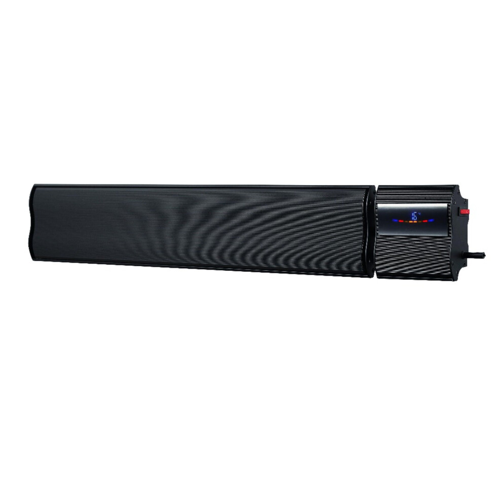 Radi8 4Ft Infrared Bar Heater | Built In Thermostat, Led Display | 1800W | Remote Control And Wi-Fi