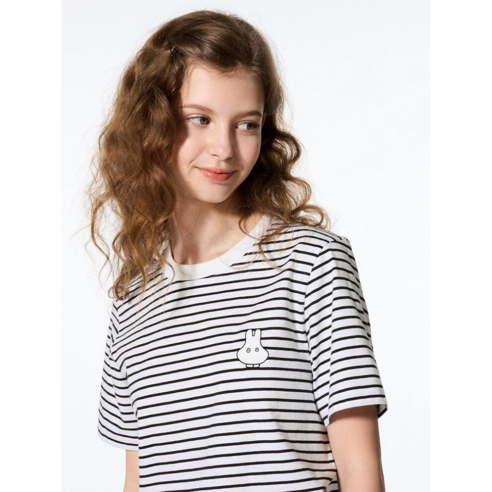 (00 WHITE/M) Uniqlo Japan Miffy Ut