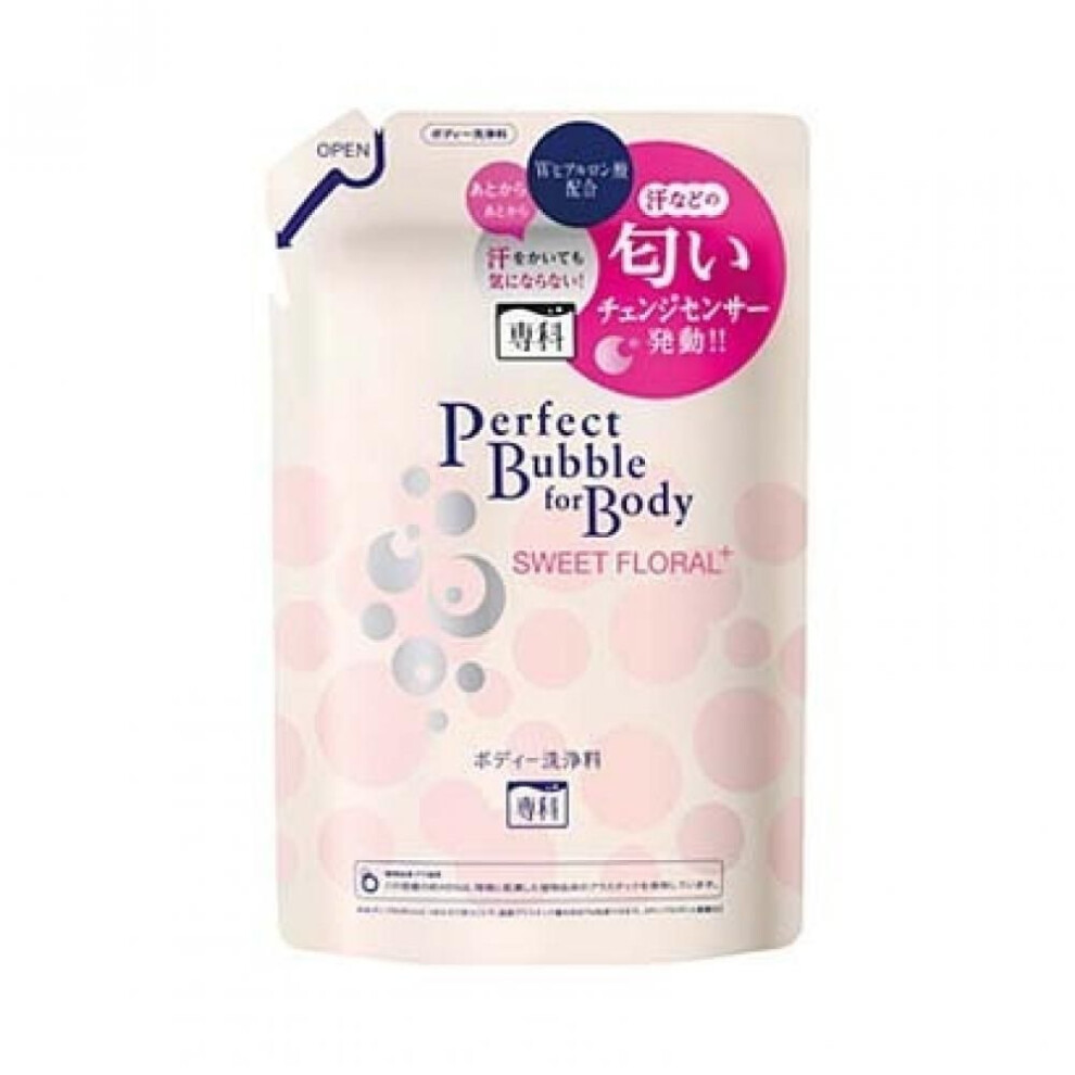 Perfect Bubble For Body Sweet Floral N Refill 350ml [Body Soap]