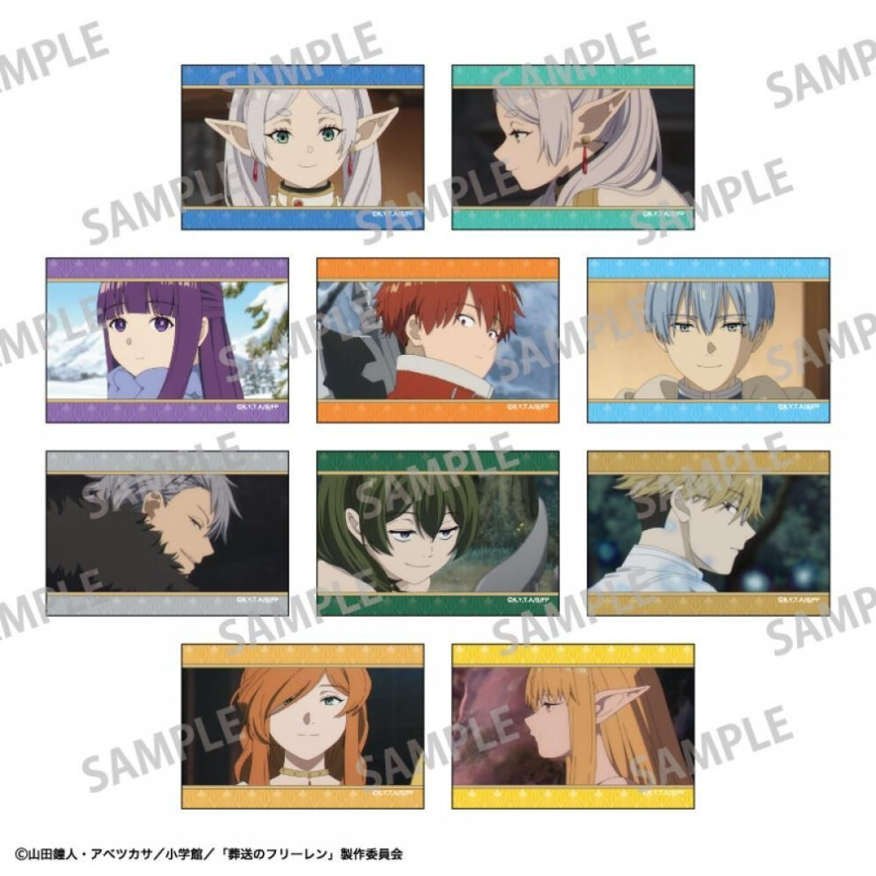 Frieren  Beyond Journey S End Frieren  Beyond Journey S End  Trading Square Can Badge Vol.4  1box  10pcs