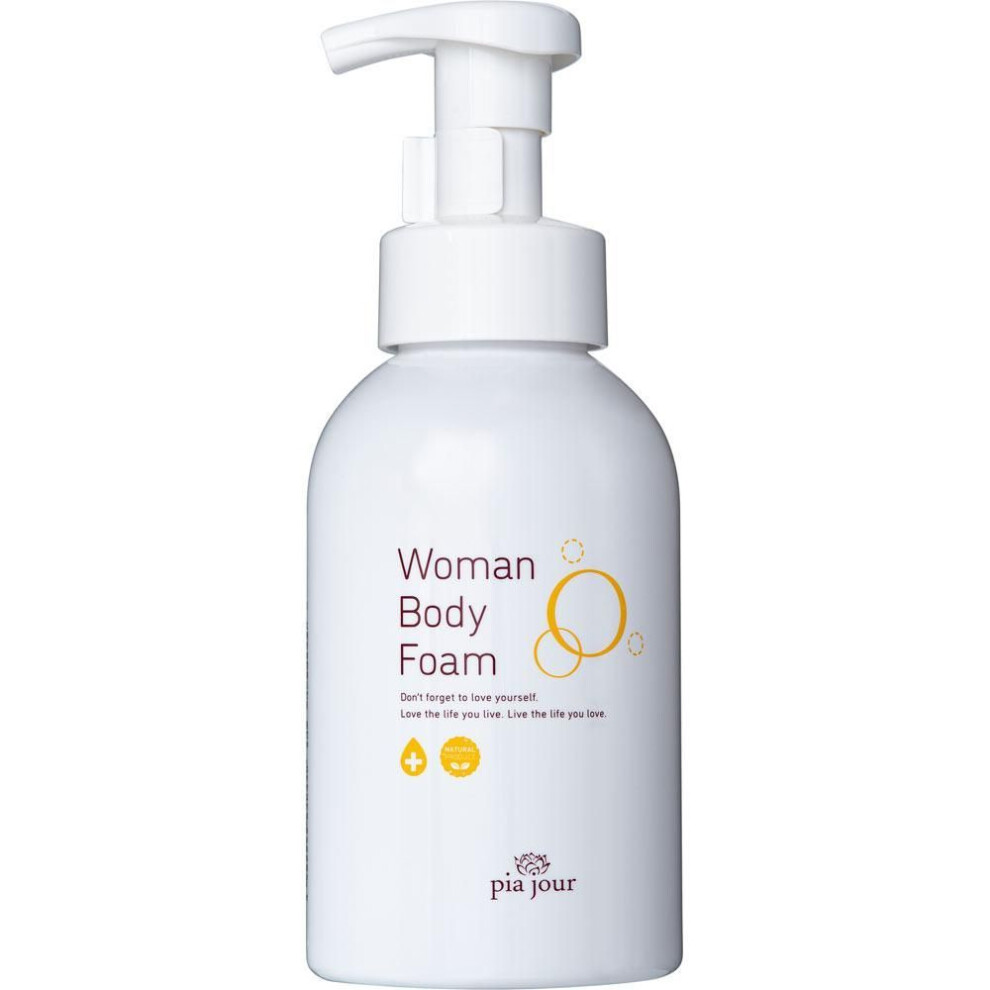 OYAMA Piajur Woman Body Foam 400ml (Quasi-drug) Delicate Zone Cleaner Cleaning Products To use: Remove the stopper from the pump and push it several t