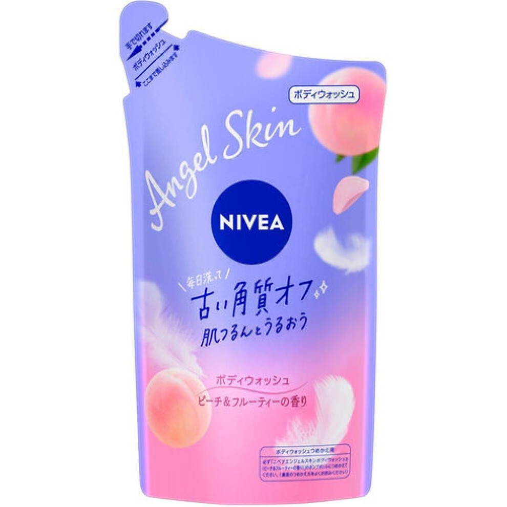 Nivea Angel Skin Nivea Angel Skin Body Wash Peach   Fruity Fragrance Refill 360ml