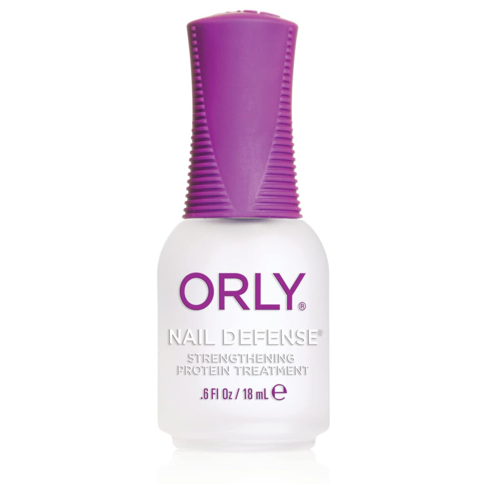 Photos - Manicure Cosmetics Orly Nail Defense, Strengthening Protein Treatment, for Splitting/Peeling Nails 18ml 
