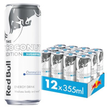 Energy Drink Sugar Free Coconut Edition Coconut and Berry 355ml x12