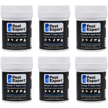 Super Fumer Cluster Fly Killer Smoke Bomb 6 x 11g - Formula 'P' Cluster Fly Fumigator from Pest Expert (HSE approved and tested – professional
