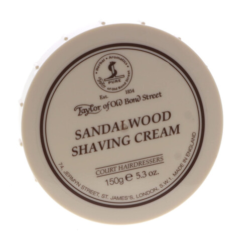 Sandalwood Shaving Cream , 5.3 oz, 2 Pack 1