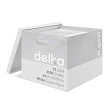 Multi-Purpose A4 Printer Paper, 75gsm A4 Paper, 5 Reams, 2500 Count, White (Pack of 5)
