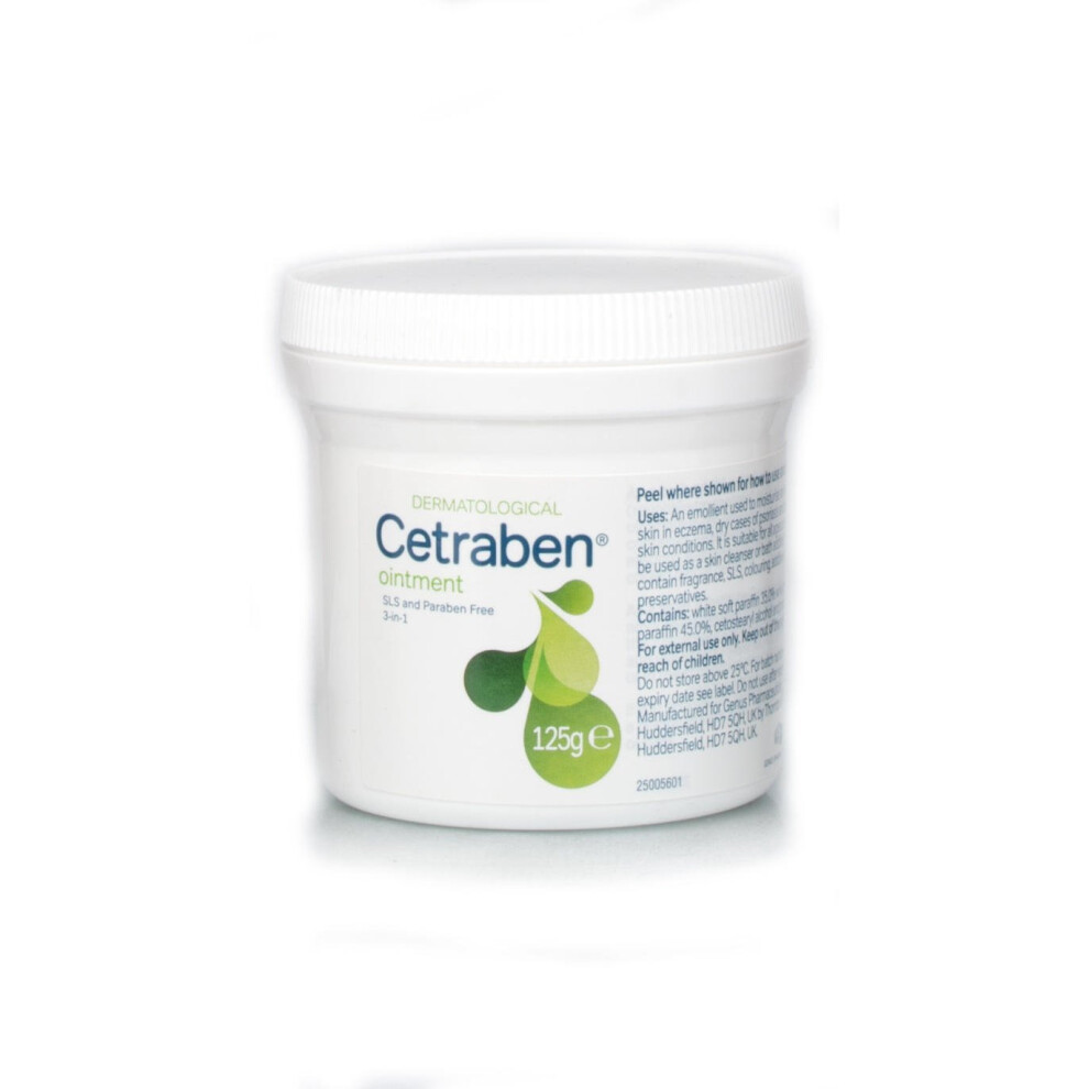 Cetraben Ointment for Dry Skin & Eczema - 3 X 125 gm Brand New - Image 6